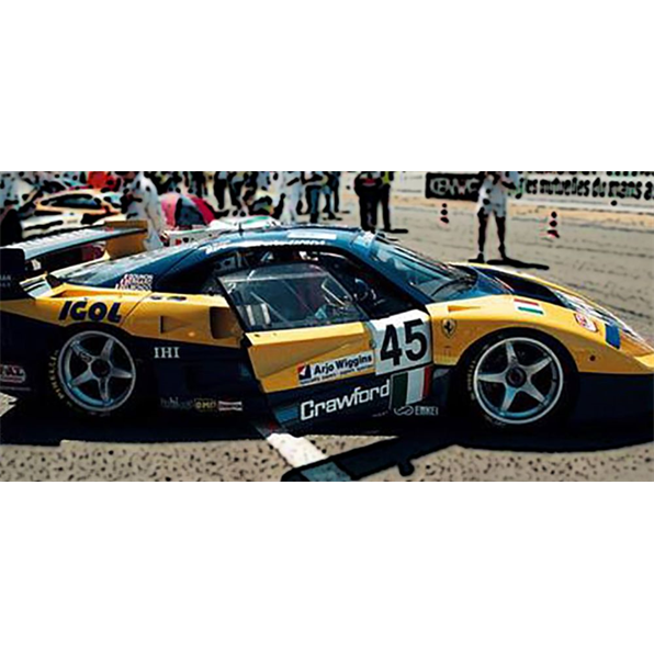Ferrari F40 LM Le Mans 1996 Team Ennea Igol - John Ayrey Die Casts